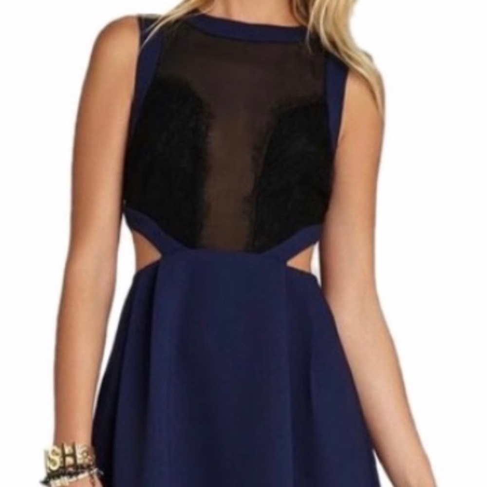 BCBG generation galaxy short cocktail dress